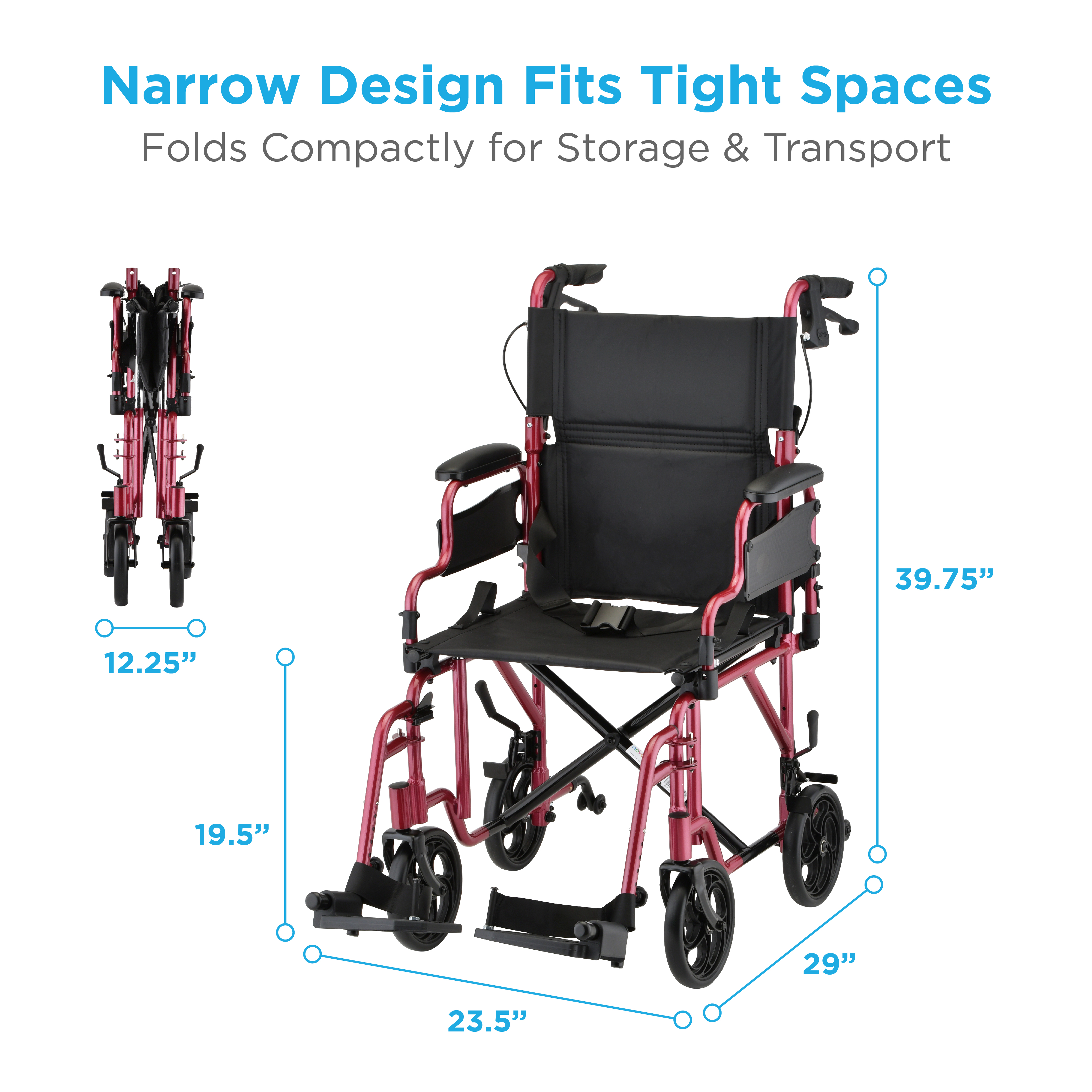 TRANSPORT CHAIR INFOGRAPHIC